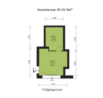 2-Raum-Laden in zentraler Lage Frankenberg - Frankenberg (Eder)