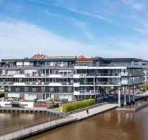 Penthouse mit Hafenblick – 2-Zimmer-Wohntraum mit großer Terrasse! - Emden