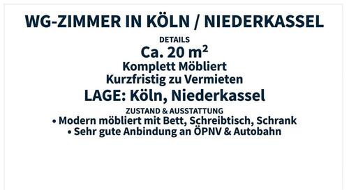 Foto - 1 Zimmer Dachgeschoßwohnung zur Miete in Köln