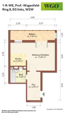 Foto - Etagenwohnung in Weißwasser (Oberlausitz) zur Miete