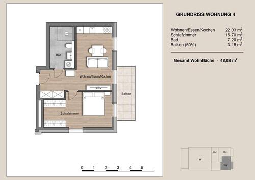 Foto - 2 Zimmer Etagenwohnung in Bad Salzuflen