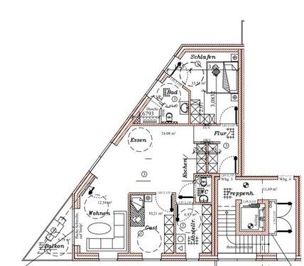Foto - Etagenwohnung in Werlte zur Miete