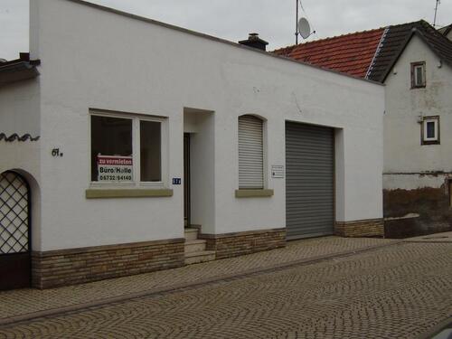 Foto - Halle mit Büro und WC im Zentrum von Wörrstadt zu vermieten