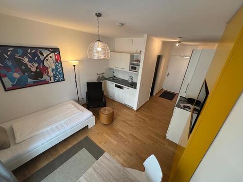 Foto - Voll möblierte moderne 1-Zimmer Wohnung in Werksviertelnähe