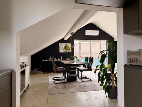 Foto - Helle Dachgeschosswohnung mit Balkon in Elchesheim-Illingen!