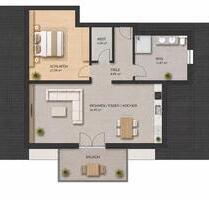 Moderne 2 ZKB Wohnung mit Balkon - verfügbar ab 01.08.2026 - Breitscheid