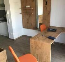 möblierte 1 Zimmer-Wohnung mit Balkon und TG Stellplatz - Großmehring