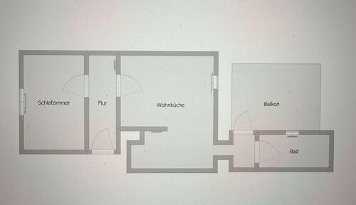 Foto - 2 Zimmer Erdgeschoßwohnung zur Miete in Thale
