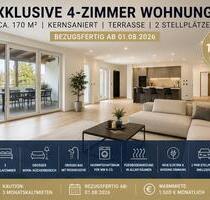 Exklusive kernsanierte 4-Zimmer Wohnung mit Terrasse - Bad Grund (Harz)