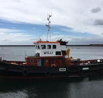 Historischer Schlepper als FEWO in Hamburg mit Liegeplatz