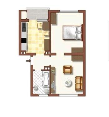 Foto - 2 Zimmer Etagenwohnung zur Miete in Duisburg