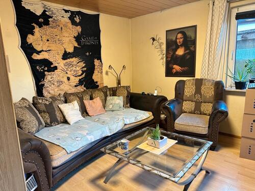 Foto - Doppelhaushälfte am Waldrand mit Wasserfall 600qm