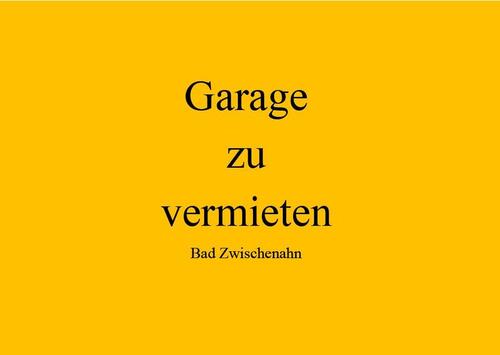 Foto - Garage zu vermieten - 70,00&nbsp;EUR Miete,