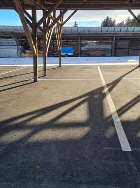 Foto - Überdachter Stellplatz für Boote, Wohnmobile, hohe Fahrzeuge