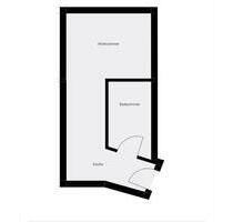 1-Raum-Wohnung mit Einbauküche zu vermieten – 17506 Kuntzow - Gützkow