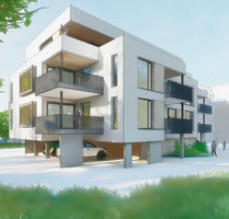 Exklusive 3-Zimmer-Neubauwohnung in Bestlage am Steinmeisterpark - Kirchlengern