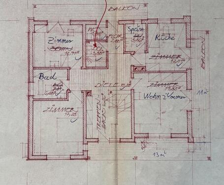 Foto - 4 Zimmer Etagenwohnung in Bischofswiesen