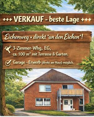 Foto - Boizenburg: Verkauf einer 3-Zi.-Wohnung!