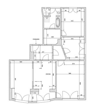 Foto - Nordhausen Oberstadt, geräumige 3-Raum-Wohnung, Erdgeschoss