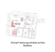 2-Zimmer-Wohnung - 1.200,00&nbsp;EUR Kaltmiete, ca.&nbsp; 74,80&nbsp;m&sup2; in Weingarten (PLZ: 88250)