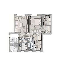 Kleine 4 - Zimmer - Wohnung in Borbergnähe zu vermieten! - Kirchberg