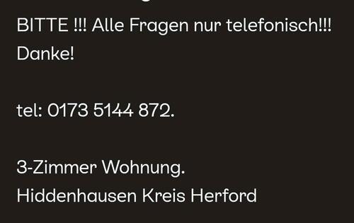 Foto - 3 Zimmer Etagenwohnung zur Miete in Herford