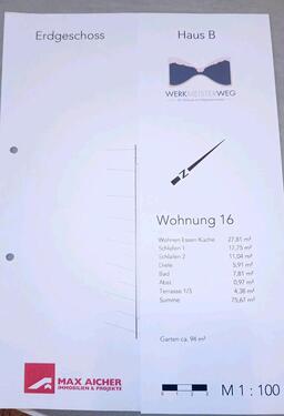 Foto - 3 Zimmer Erdgeschoßwohnung in Traunstein