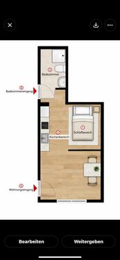 Foto - Singlewohnung im Erdgeschoss – frisch renoviert