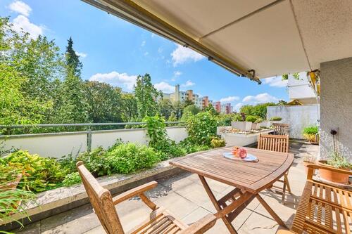 Foto - PROVISIONSFREI: 3,5-Zi.-Wohnung mit Terrasse + Balkon in Haar