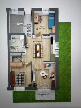 Foto - 3-Zimmer Wohnung – ERSTBEZUG - 930,00 EUR Kaltmiete,