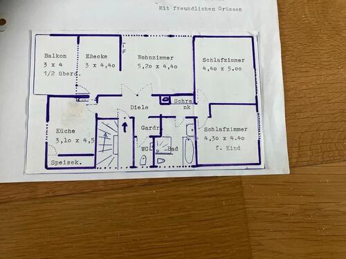 Foto - 3 Zimmer Etagenwohnung zur Miete in Schwerte