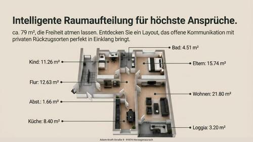 Foto - Hochparterre in Herzogenaurach zum Kaufen