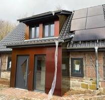 Erstbezug: Energieeffizientes Fachwerkhaus mit 3 Zimmern - Neuenkirchen