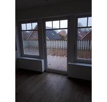Moderne 3-Zimmer-Wohnung mit großer Dachterrasse in Moorweg - Esens