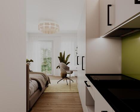 Foto - 1 Zimmer Erdgeschoßwohnung zum Kaufen in Würzburg