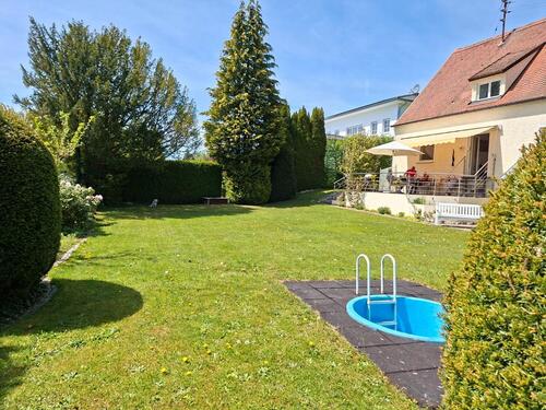 Foto - Einfamilienhaus mit großem Garten, ELW und Doppelgarage Aystetten