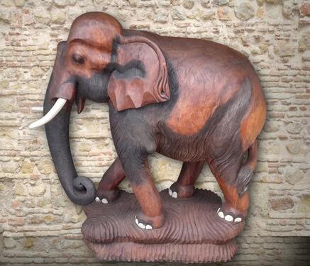 Foto - Elefant, sehr alt, sehr selten - 95.000,00 EUR Kaufpreis,