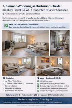 Foto - 3-Zimmer-Wohnung in Dortmund-Hörde 