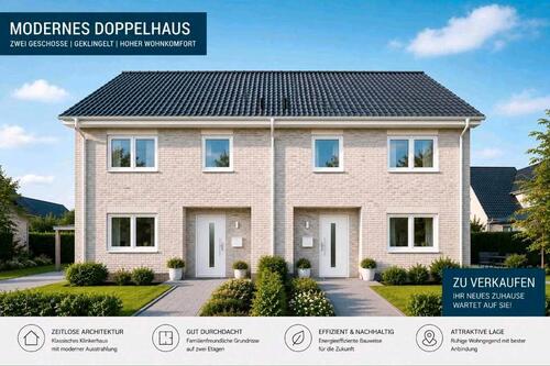 Foto - Moderne Doppelhaushälfte:hochwertiger Ausstattung und Garten