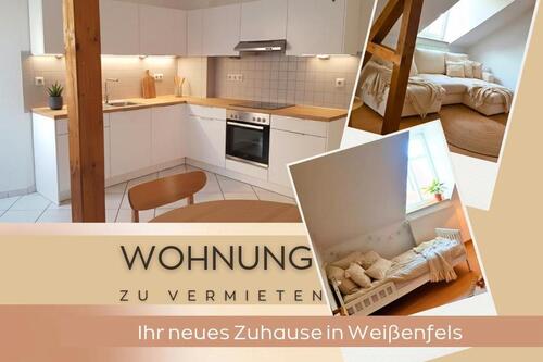 Foto - Attraktive 3-Zimmer-Dachgeschosswohnung im Zentrum von Weißenfels