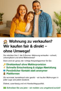Foto - Wohnung zu verkaufen? Fair-direkt-unkompliziert