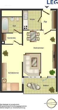 Foto - 1 Zimmer Etagenwohnung zur Miete in Ratingen