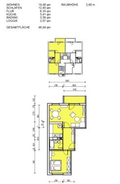 Foto - 2 Zimmer Etagenwohnung zur Miete in Dresden