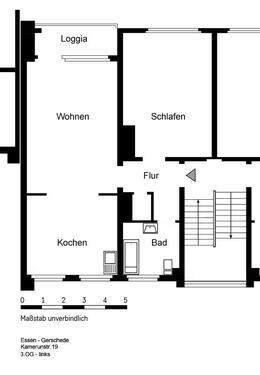 Foto - 2 Zimmer Etagenwohnung zur Miete in Essen