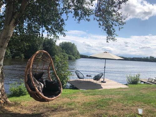 Foto - Haus am See, Angeln, Steg, Boot, Terrasse, für bis zu 5 Pers.