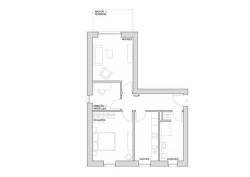 Foto - Etagenwohnung zur Miete in Zeven