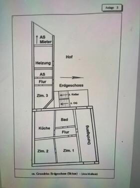 Foto - 3-Zimmer Erdgeschoss Wohnung in Kröpelin