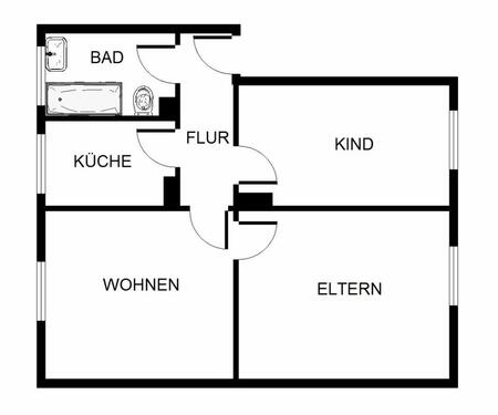 Foto - 4-Zimmer-Wohnung in Gelsenkirchen Hassel