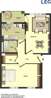 Foto - 2 Zimmer Etagenwohnung zur Miete in Duisburg