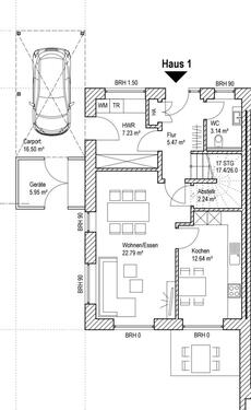 Foto - 3 Zimmer Einfamilienhaus zur Miete in Visbek